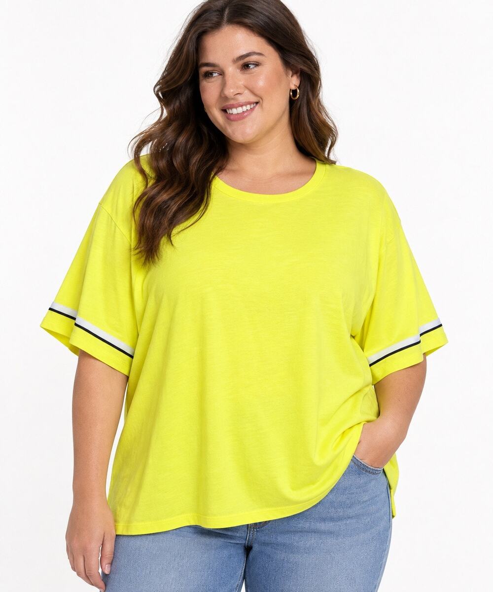 Xersion Neon Yellow Short Sleeve Active Top – Size 2X – NWT